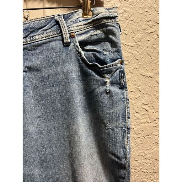Silver Jean Co. Kenni Jeans Woman’s Size 34 Length 27 - Picture 8 of 16